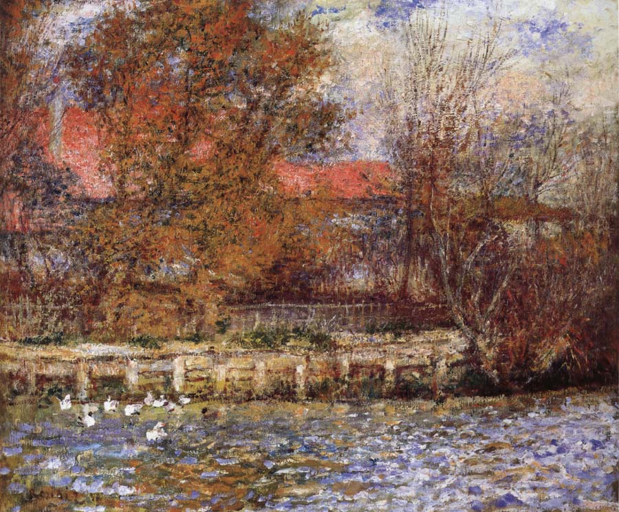 Pierre Renoir The Duck Pond